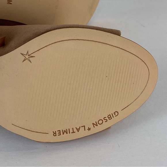 Gibson Latimer Women's Cut Out Suede Heels Size 7M Color Medium Brown - Picture 9 of 11